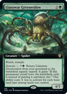 DMU - Llanowar Greenwidow