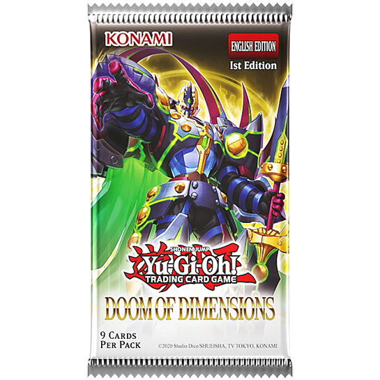 Yu-Gi-Oh! - Doom of Dimensions Booster Pack