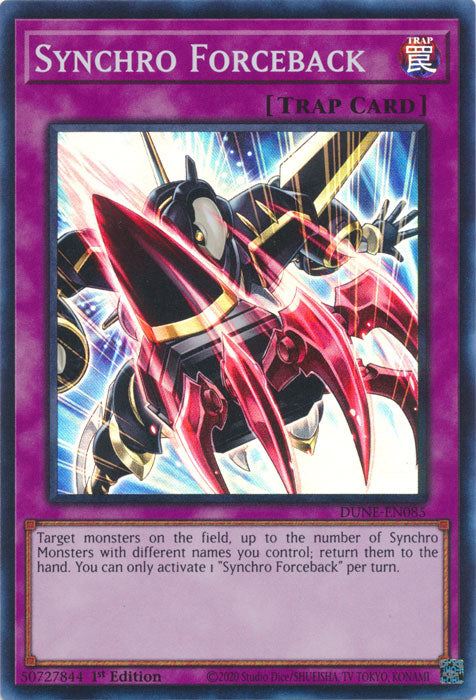 Synchro Forceback - DUNE-EN085