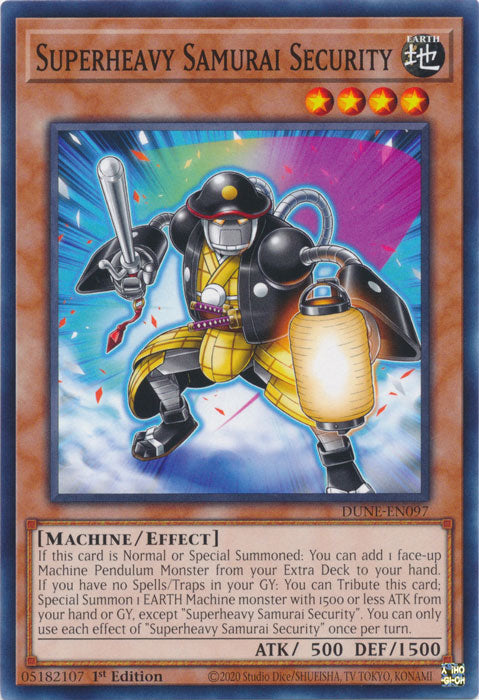 Superheavy Samurai Security - DUNE-EN097