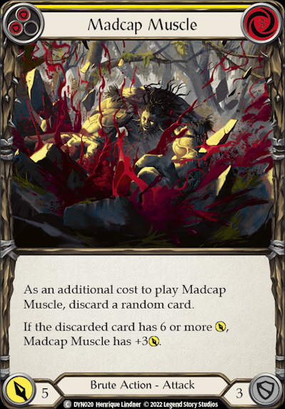 DYN - Madcap Muscle (Yellow) 