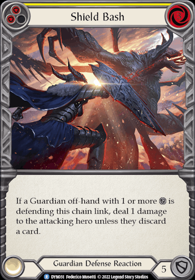 DYN - Shield Bash (Yellow) 