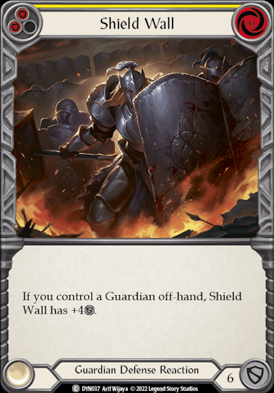 DYN - Shield Wall (Yellow) 