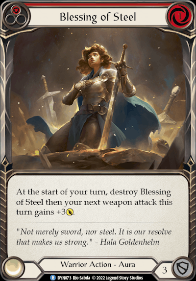 DYN - Blessing of Steel (Red) 