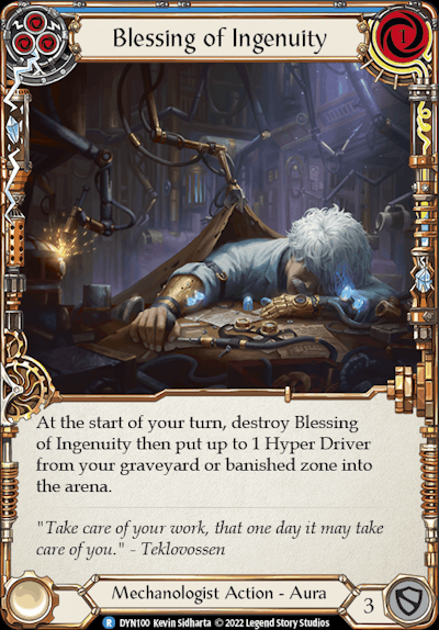 DYN - Blessing of Ingenuity (Blue) 