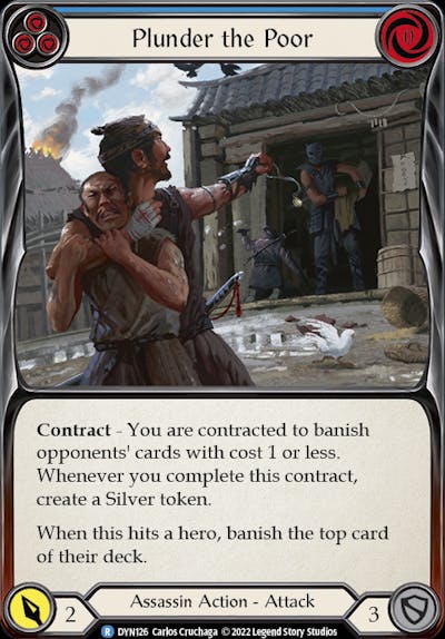DYN - Plunder the Poor (Blue) 