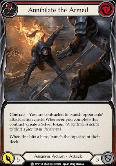 DYN - Annihilate the Armed (Red) 