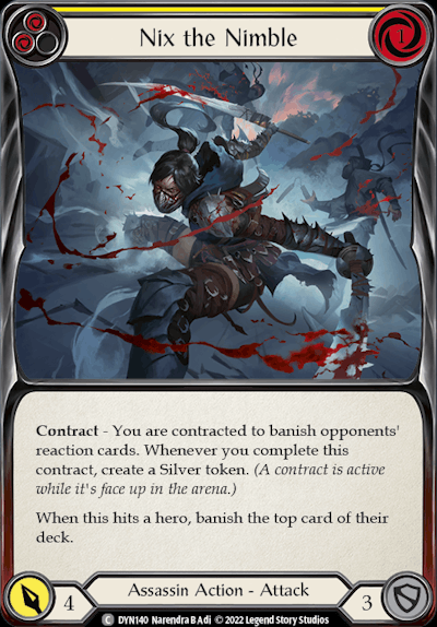 DYN - Nix the Nimble (Yellow) 
