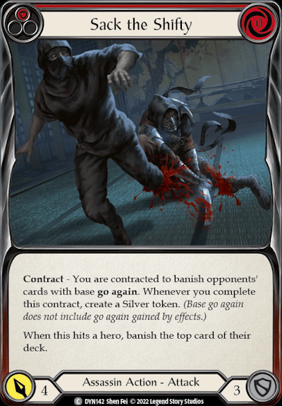 DYN - Sack the Shifty (Red) 