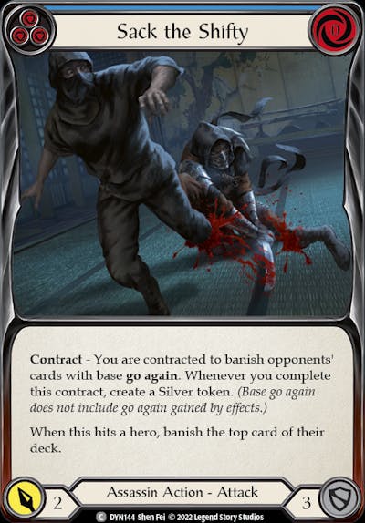 DYN - Sack the Shifty (Blue) 