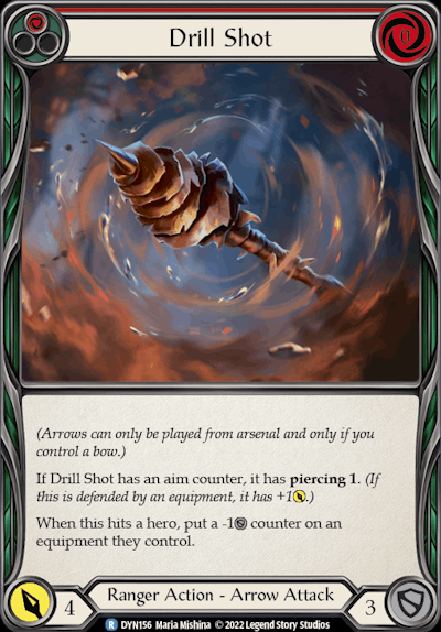 DYN - Drill Shot (Red) 