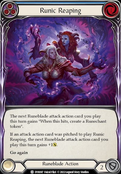DYN - Runic Reaping (Blue) 