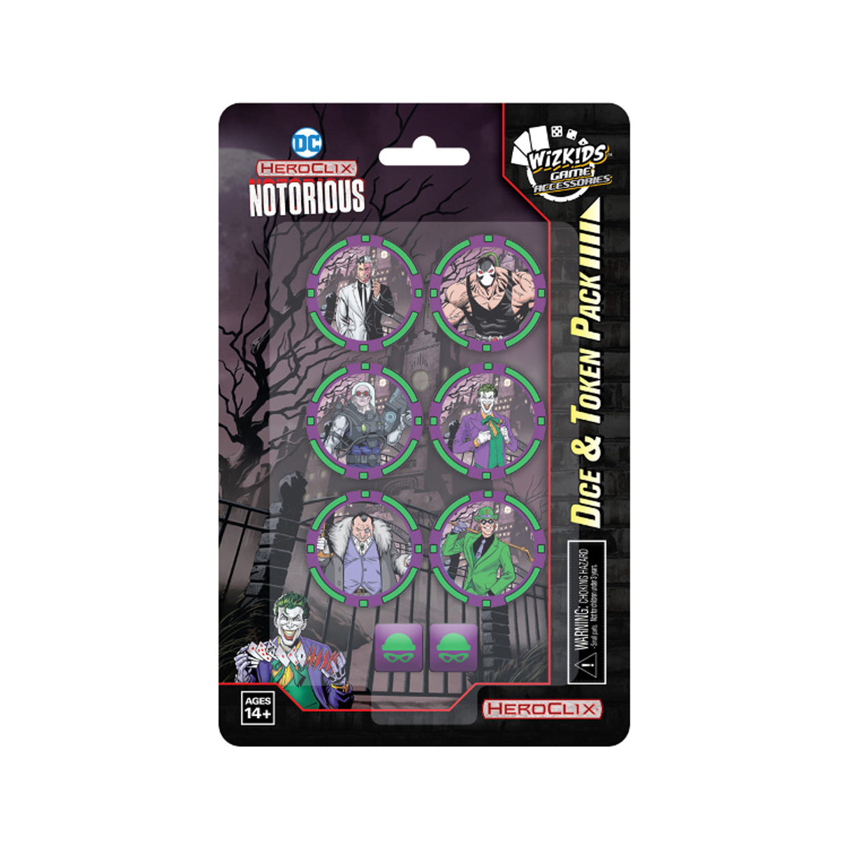 Heroclix - Notorious - Dice & Token Pack