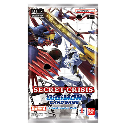 Digimon TCG: Secret Crisis - Booster Pack BT17