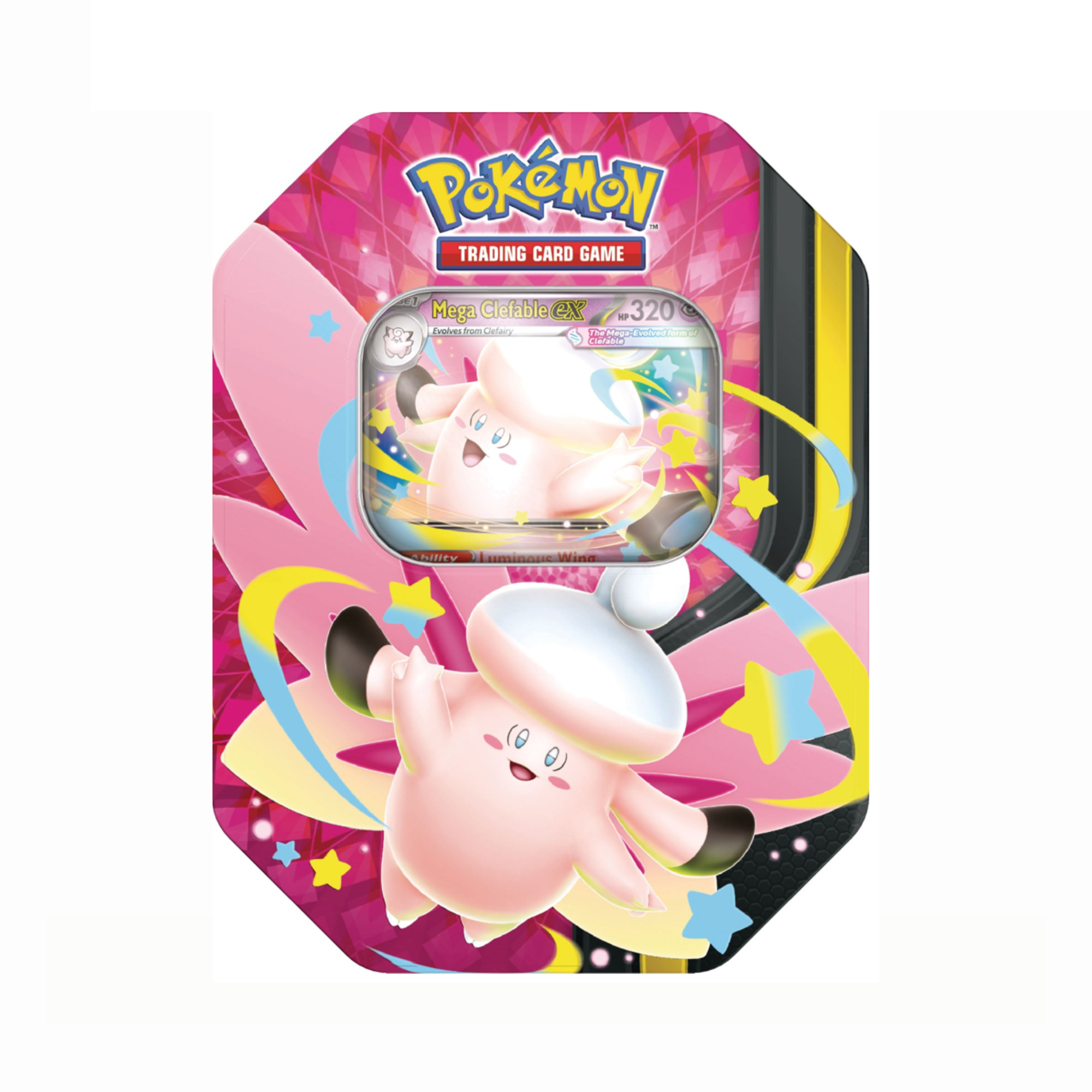Pokemon TCG: Mega Moonlit Tin Case (Limitado 1 por persona)