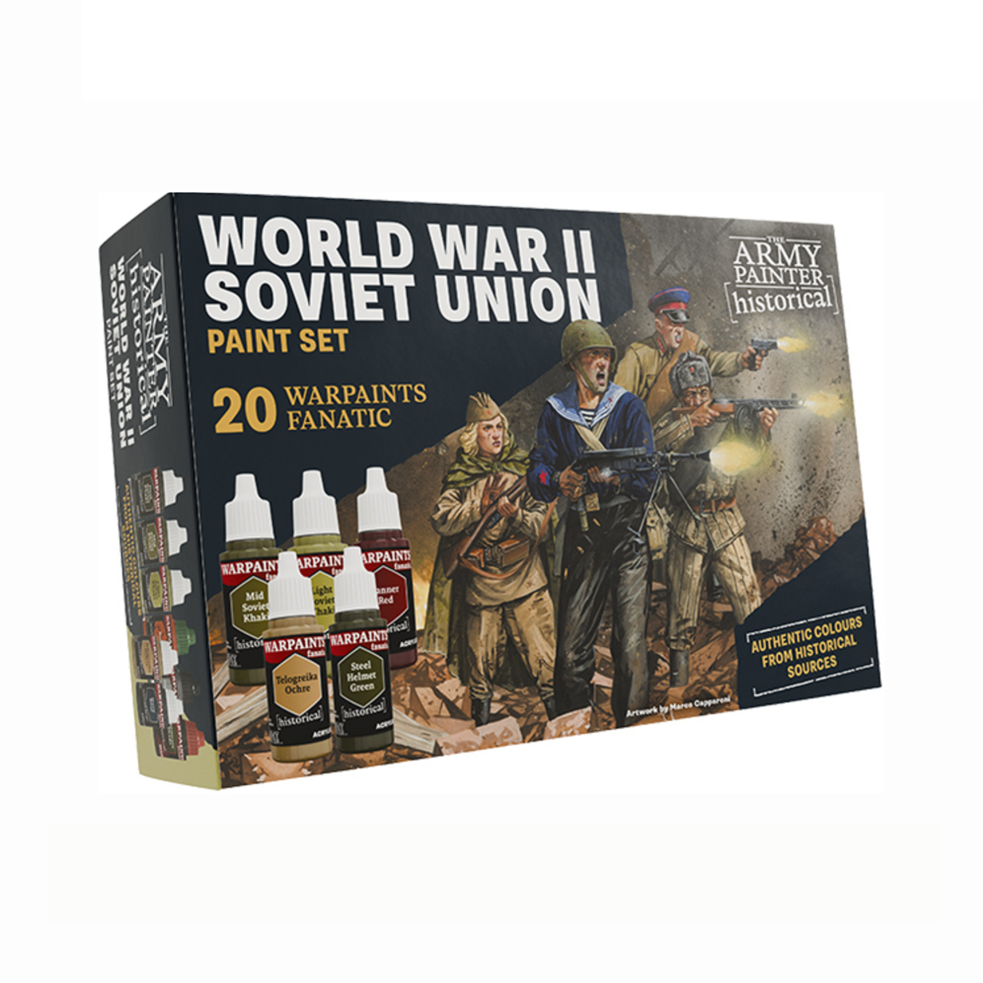 Warpaints: Historical WWII- Soviet Union Paint Set (20 Paints)