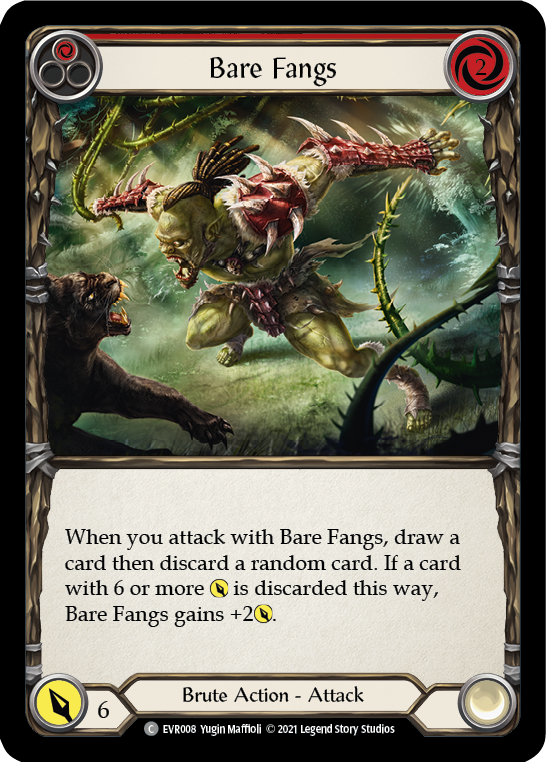 EVR - Bare Fangs (Red)