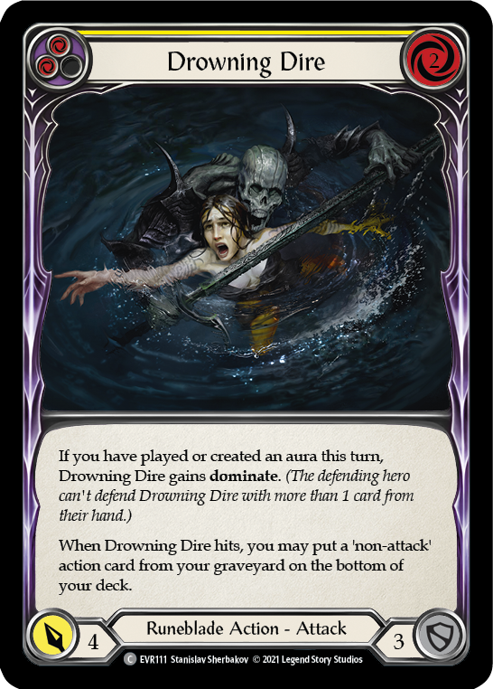 EVR - Drowning Dire (Yellow)