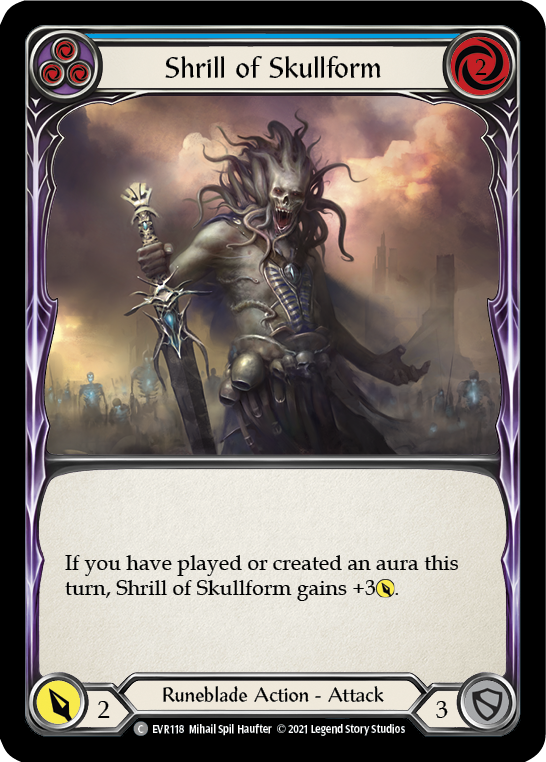 EVR - Shrill of Skullform (Blue)