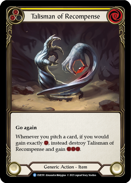 EVR - Talisman of Recompense