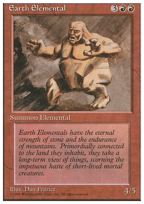 4ED - Earth Elemental