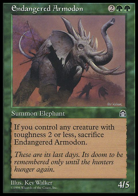 STH - Endangered Armodon