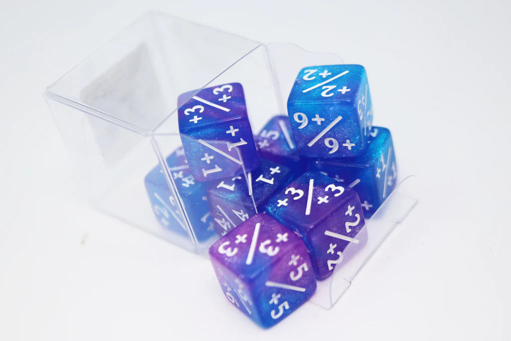 +1 / -1 - 36 Pieces Dice Set - 6mm