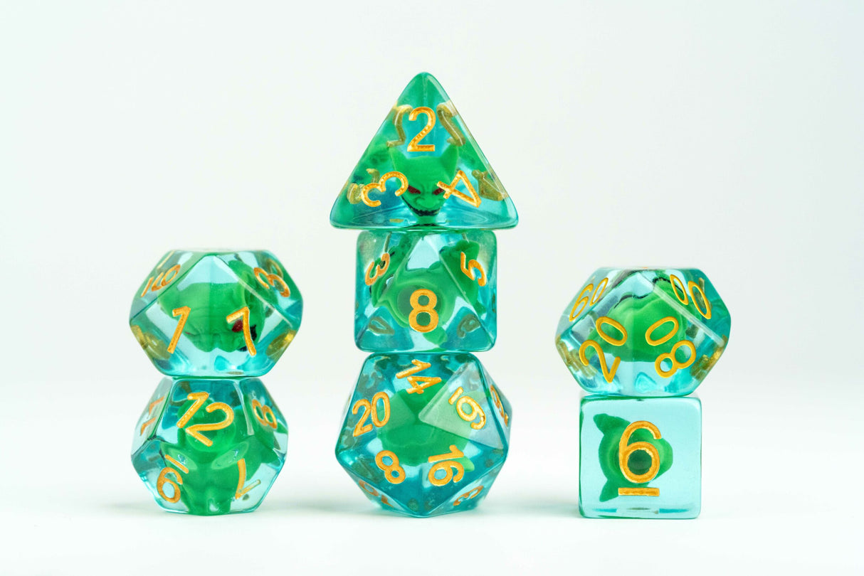 Paizo Pathfinder Goblin Inclusion 16mm Dice Set