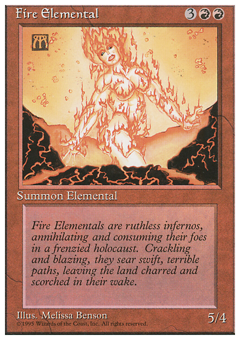 4ED - Fire Elemental