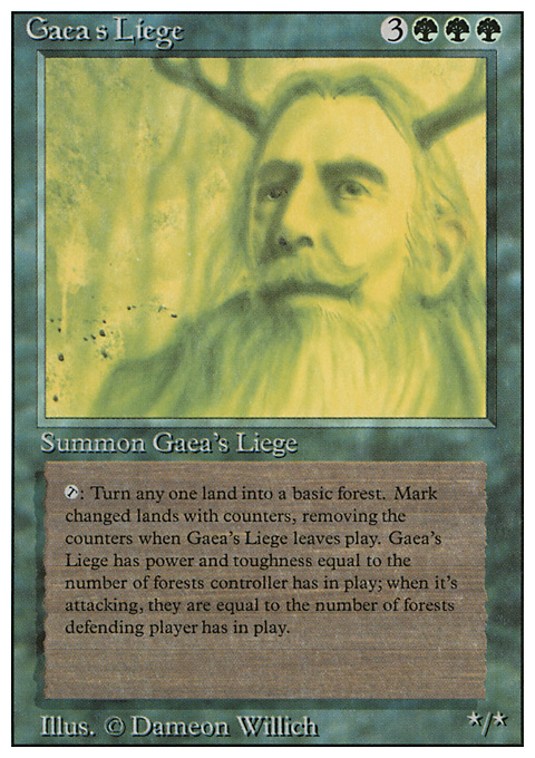 3ED - Gaea's Liege