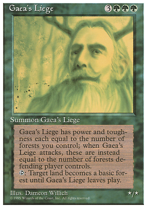 4ED - Gaea's Liege