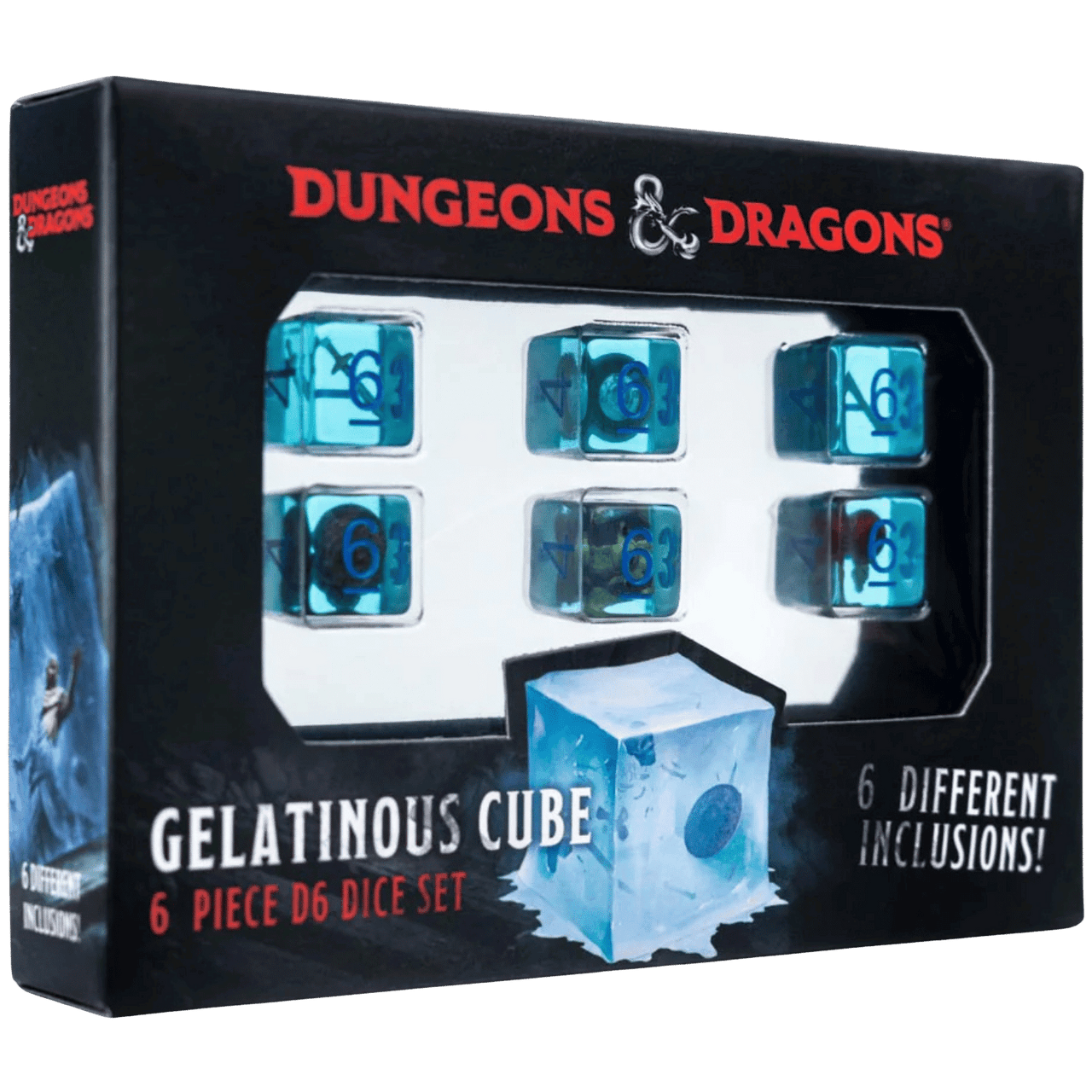 D&D Inclusion: Gelatinous Cube 16mm 6d6