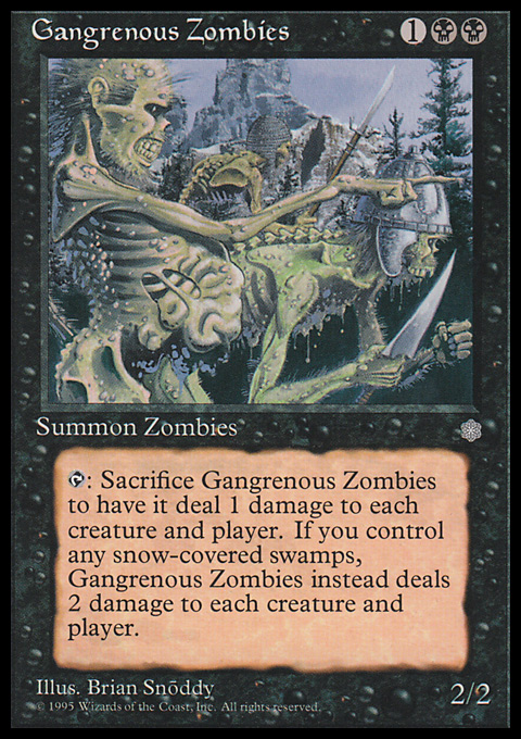 ICE - Gangrenous Zombies