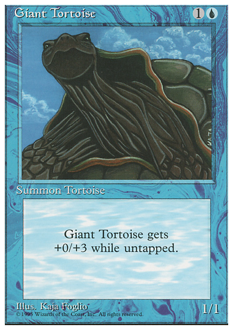 4ED - Giant Tortoise