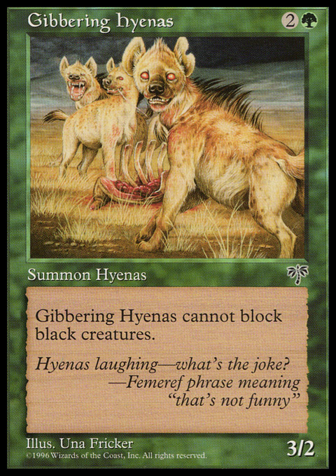 MIR - Gibbering Hyenas