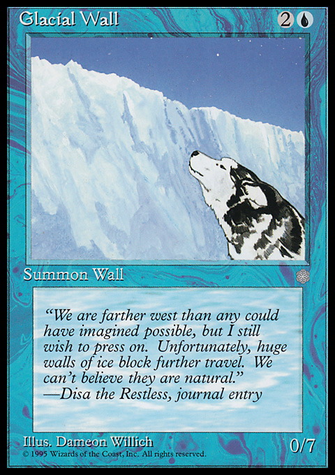 ICE - Glacial Wall