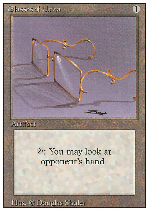 3ED - Glasses of Urza