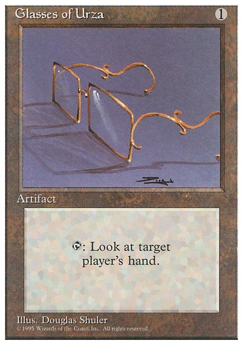 4ED - Glasses of Urza