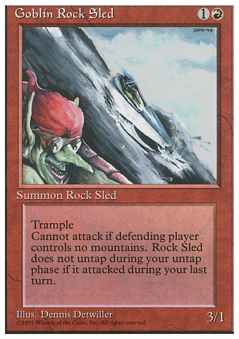 4ED - Goblin Rock Sled