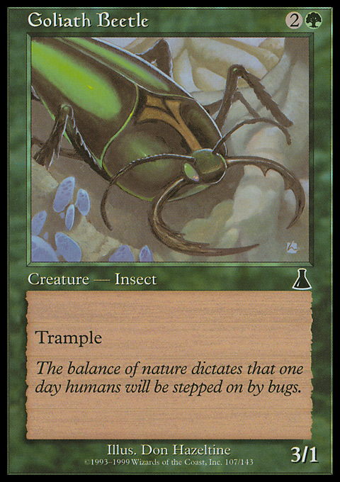 UDS - Goliath Beetle