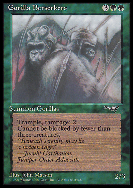 ALL - Gorilla Berserkers