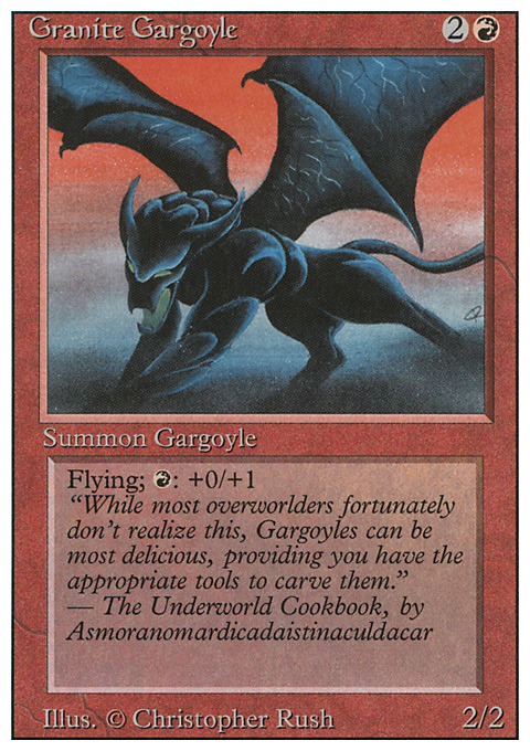 3ED - Granite Gargoyle