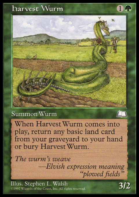 WTH - Harvest Wurm