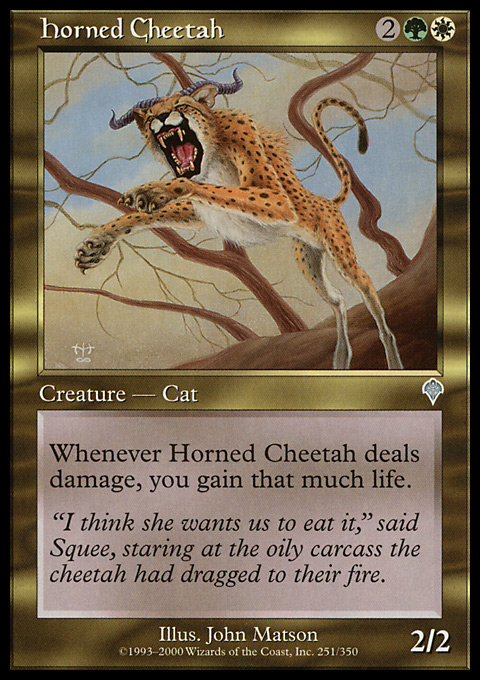 INV - Horned Cheetah