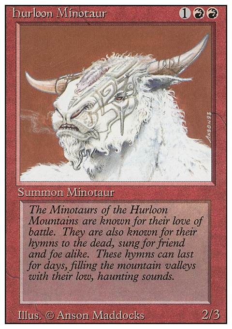 3ED - Hurloon Minotaur