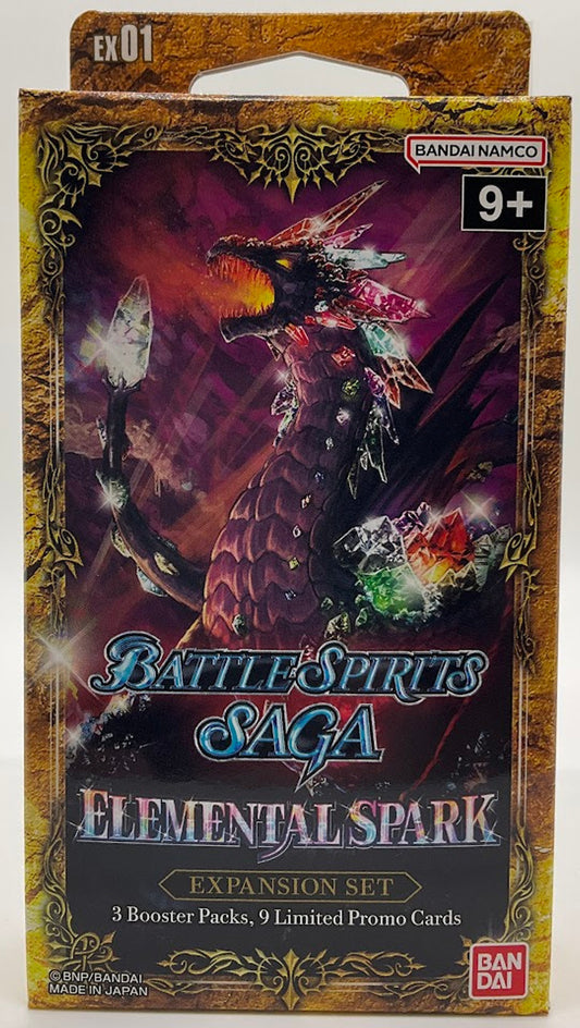 Battle Spirits Saga TCG - Elemental Spark EX-01 Display (8ct)