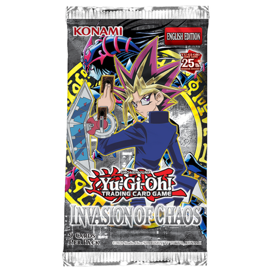 Yu-Gi-Oh! - 25th Anniversary - Invasion of Chaos Booster Pack