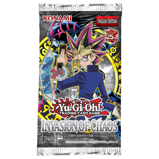 Yu-Gi-Oh! - 25th Anniversary - Invasion of Chaos Booster Pack