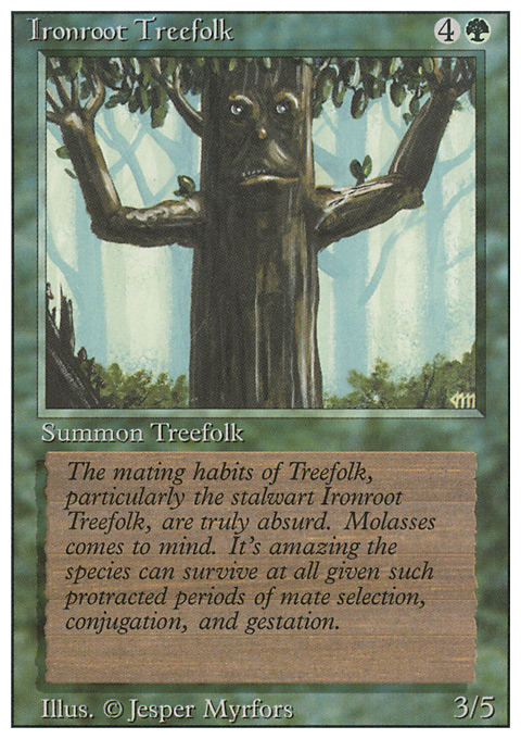 3ED - Ironroot Treefolk