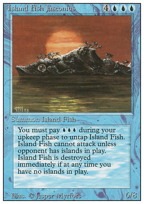 3ED - Island Fish Jasconius